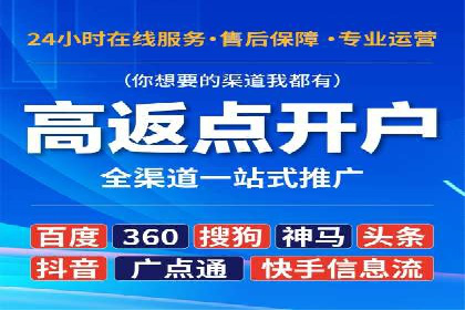 竞价广告端口开户的实战效果